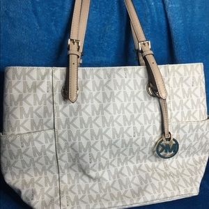 Michael Kors vanilla Tote